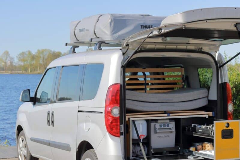 Opel Combo met camperbox