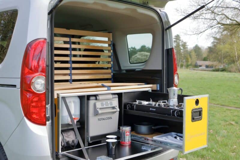 Opel Combo met camperbox