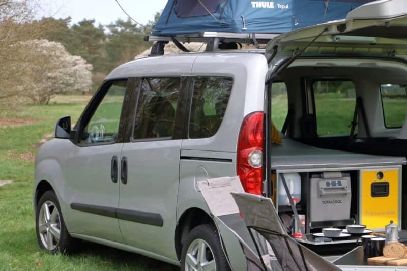 Opel Combo met camperbox