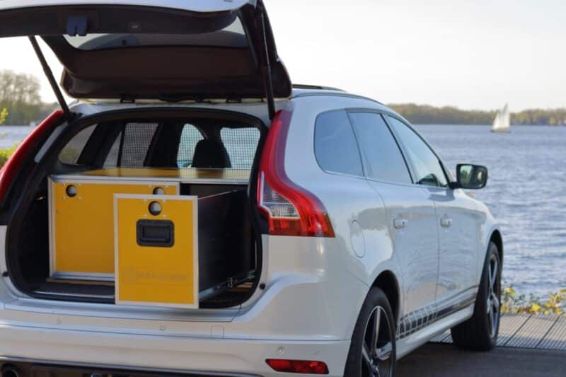 Volvo XC60 met camperbox