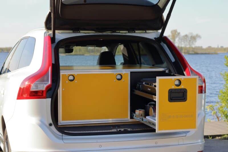 Volvo XC60 met camperbox