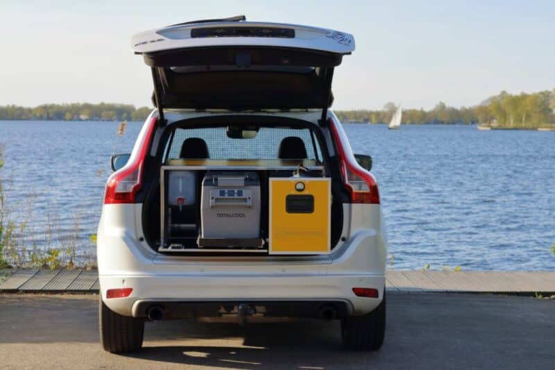 Volvo XC60 met camperbox